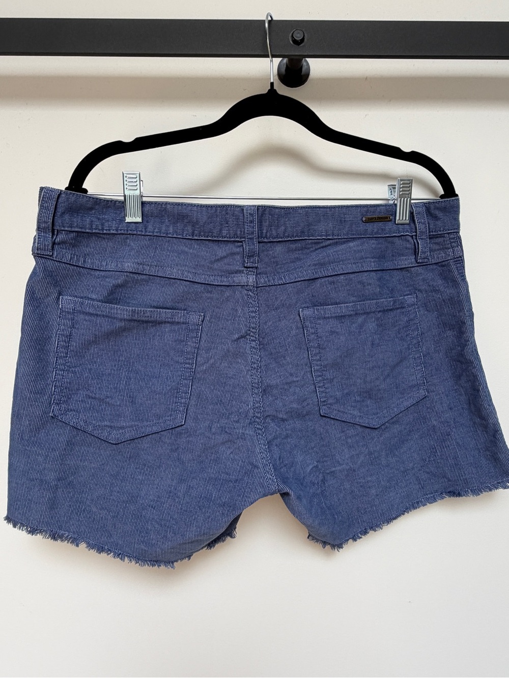 Carve Designs Oahu 4" Corduroy Shorts Size 8 Pacifica Blue Excellent Condition - Picture 2 of 11